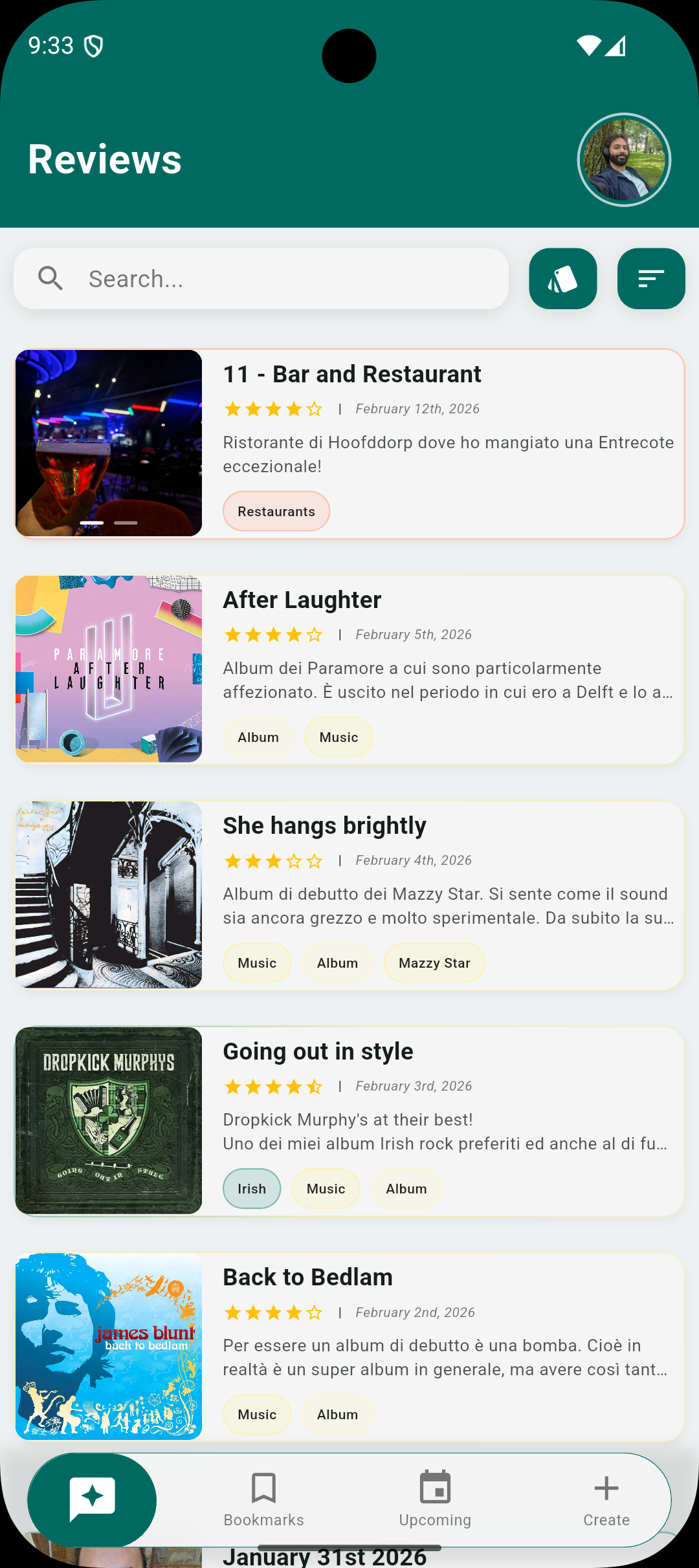 Mynt reviews feed